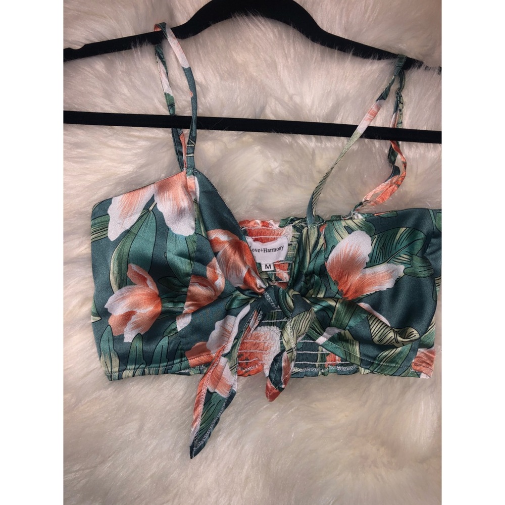 Tropical Silk Top